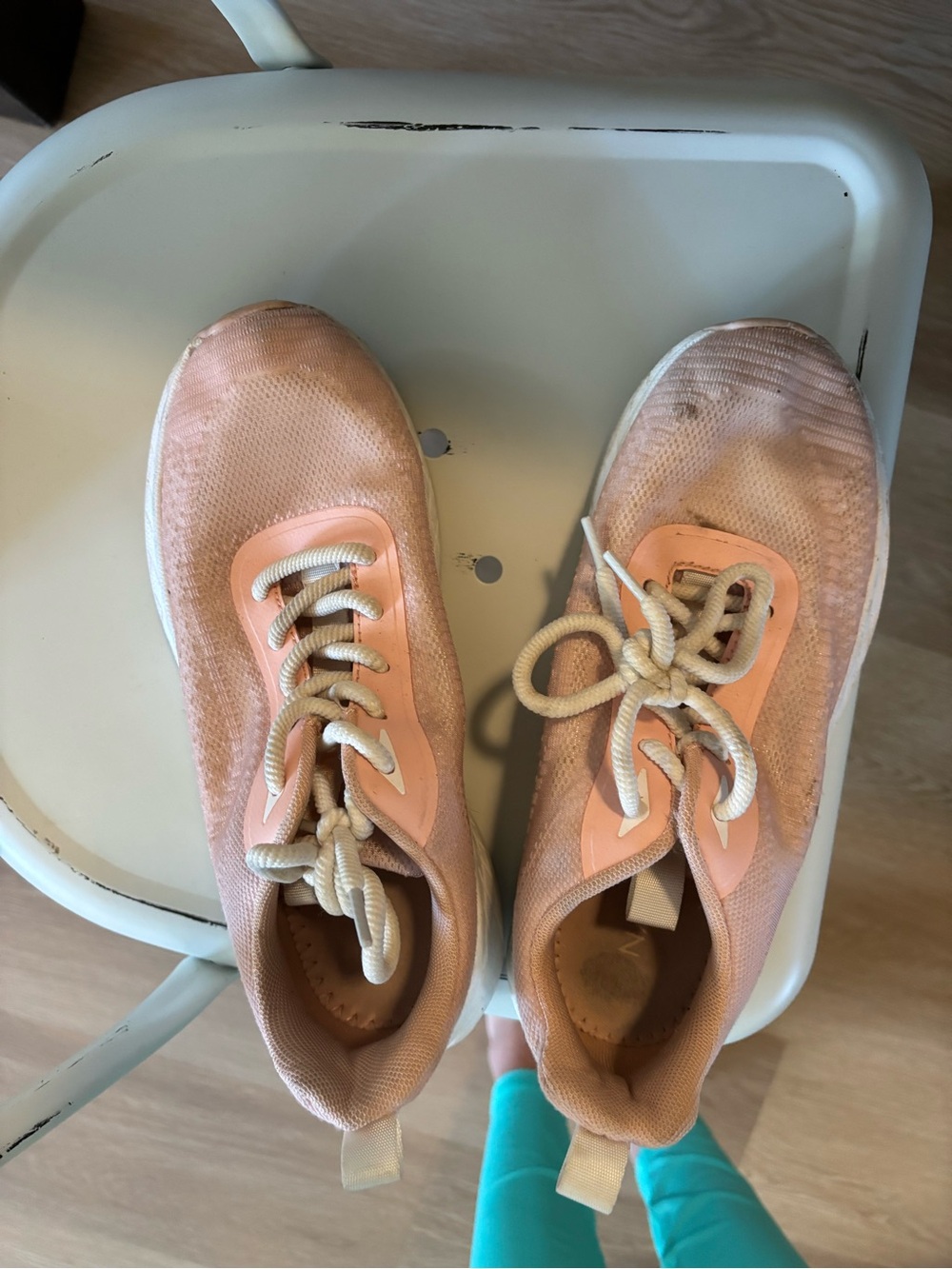 Nautica Peach/Pink Athletic Sneakers